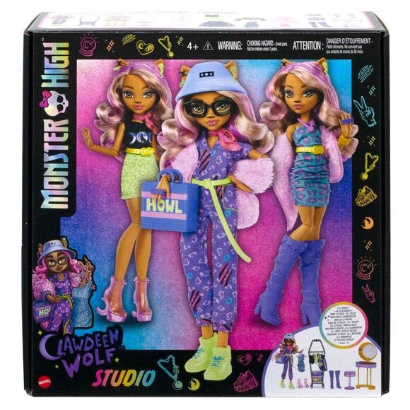 Monster High Doll And Playset, Clawdeen Wolf Boo-Tique Studio With Fashion Acce - Picture 6 of 15